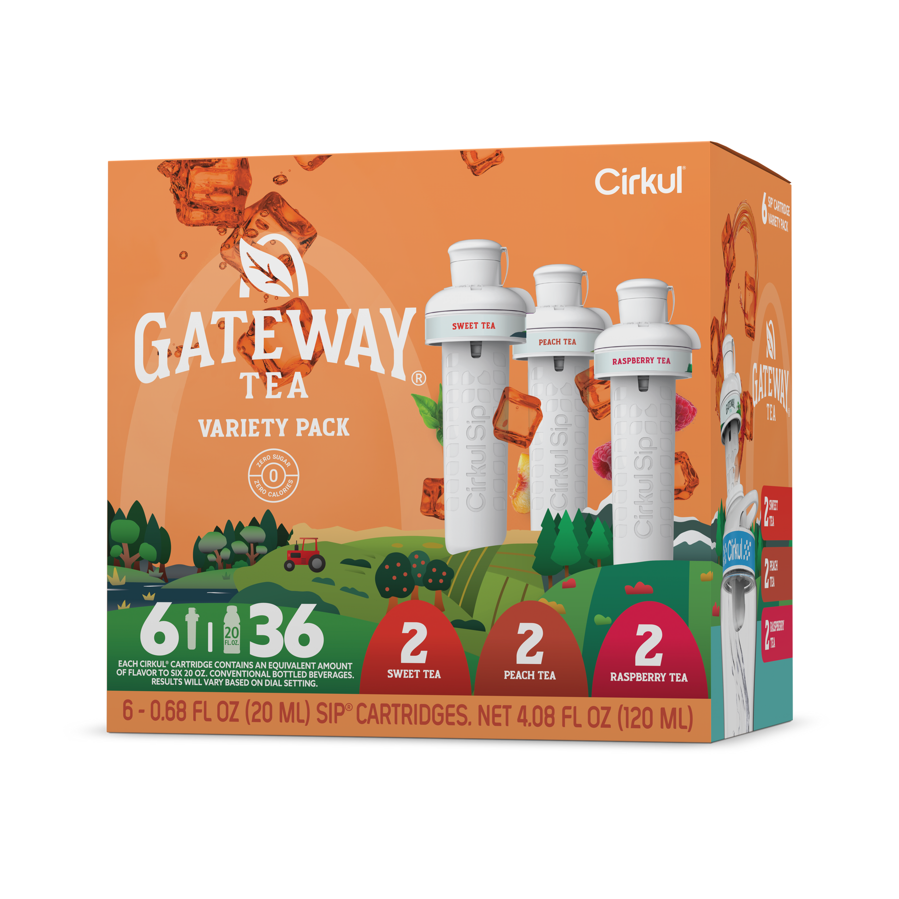 Gateway Tea® 6-Pack Variety Pack - Active Ready