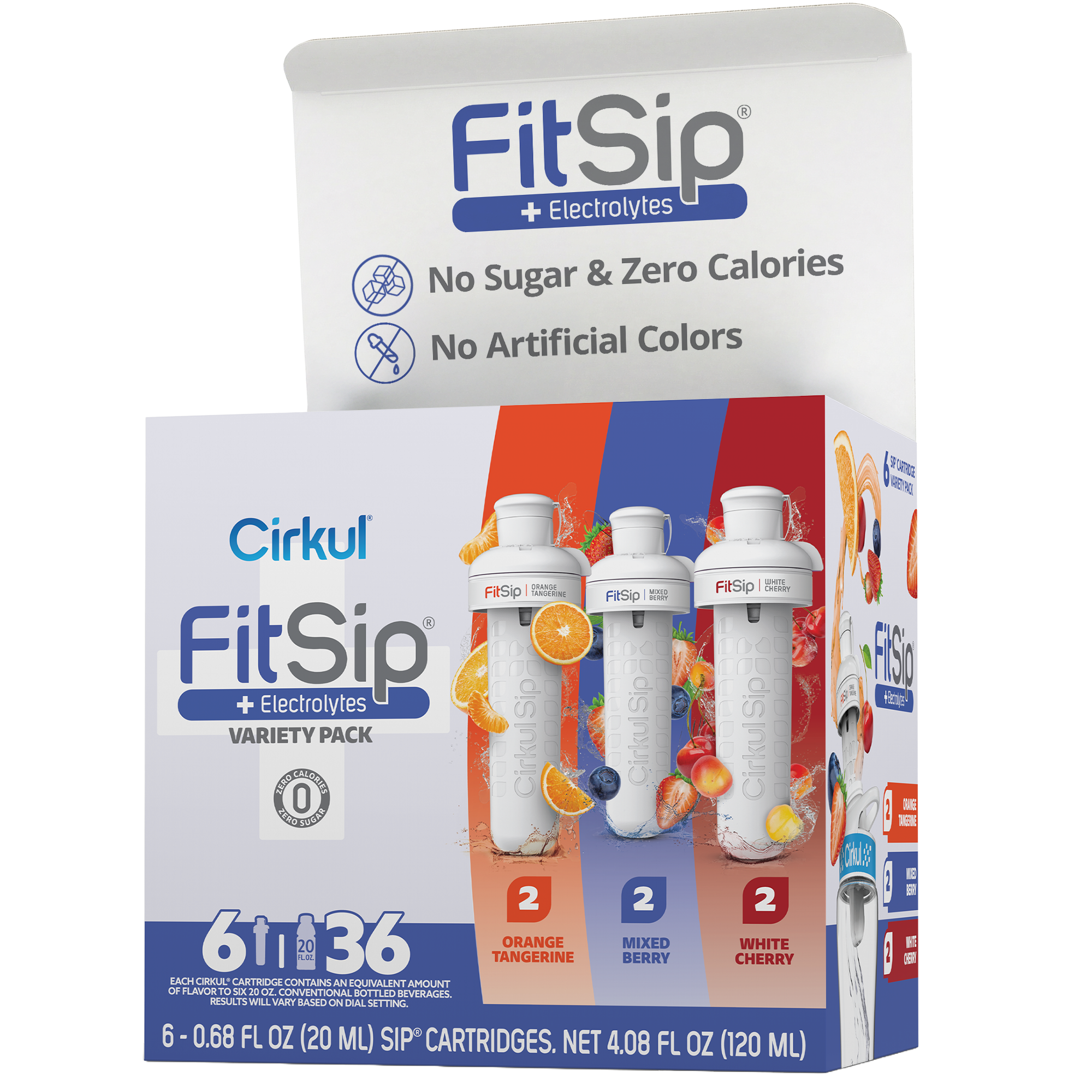 FitSip® 6-Pack Variety Pack - Clean Style