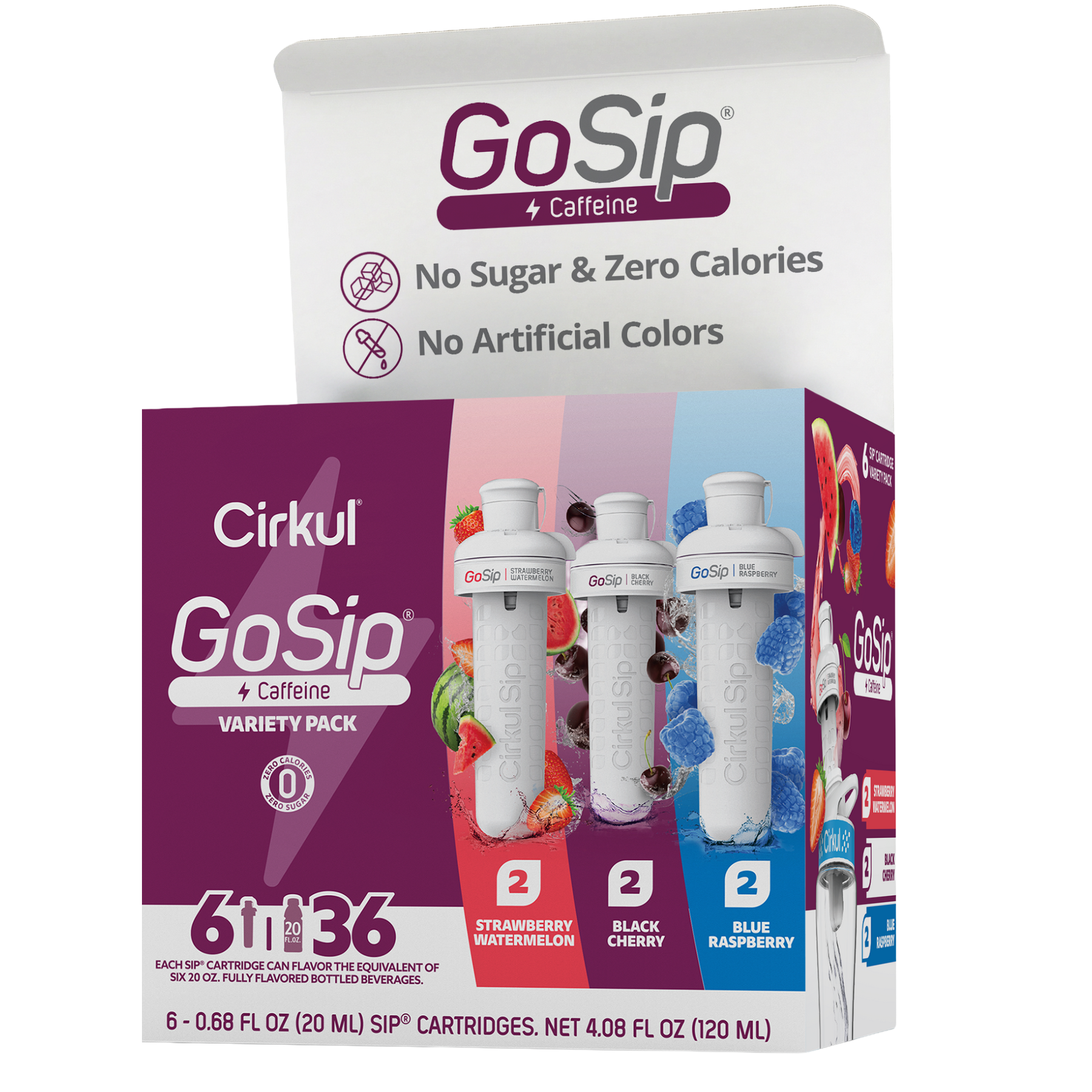 GoSip® 6-Pack Variety Pack - Clean Style