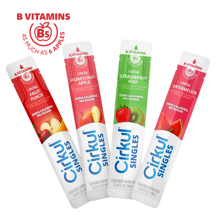16-Pack Cirkul® Singles LifeSip Bundle - Ready Routine