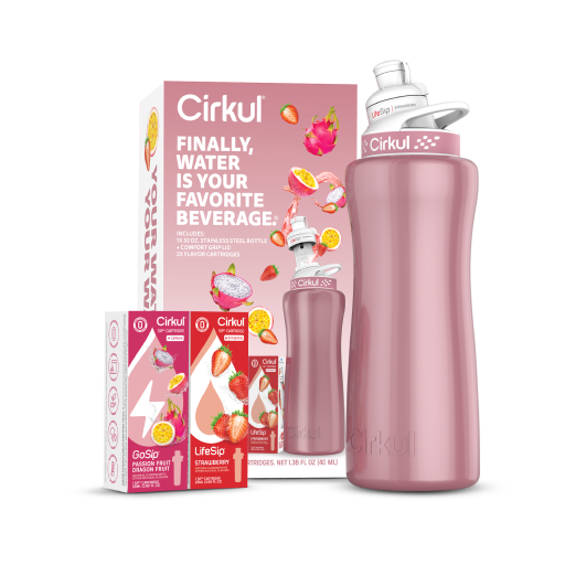 32oz. Rose Gold Stainless Steel Bottle Starter Kit - Classic Pick