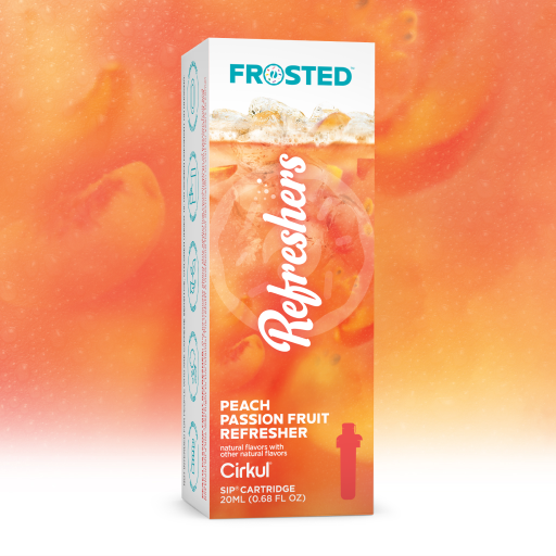 Frosted Peach Passion Fruit Refresher - Clean Bundle