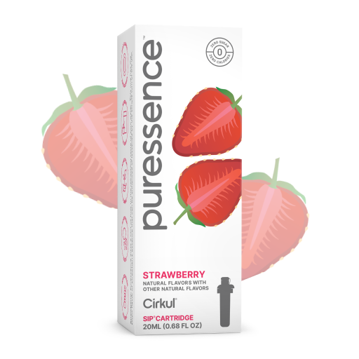 Puressence Strawberry (Unsweetened) - Weekend Pair